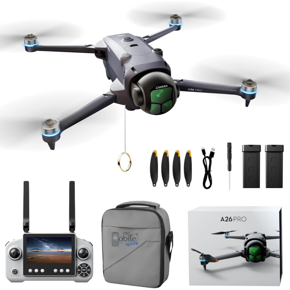 A26 Pro Yük Taşıma Kancalı Çift Bataryalı Gpsli Drone