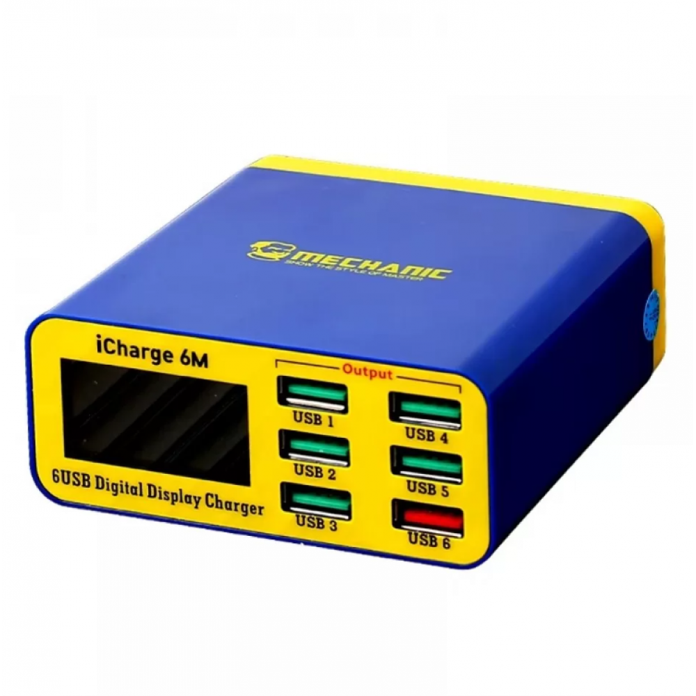 Mechanic iCharge 6M 6 Port USB Şarj İstasyonu