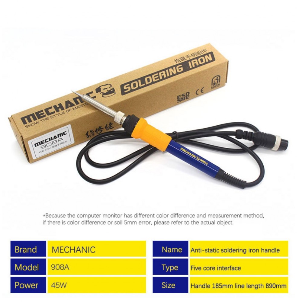 Mechanic 908G Serisi 45W / 220V Havya Kolu