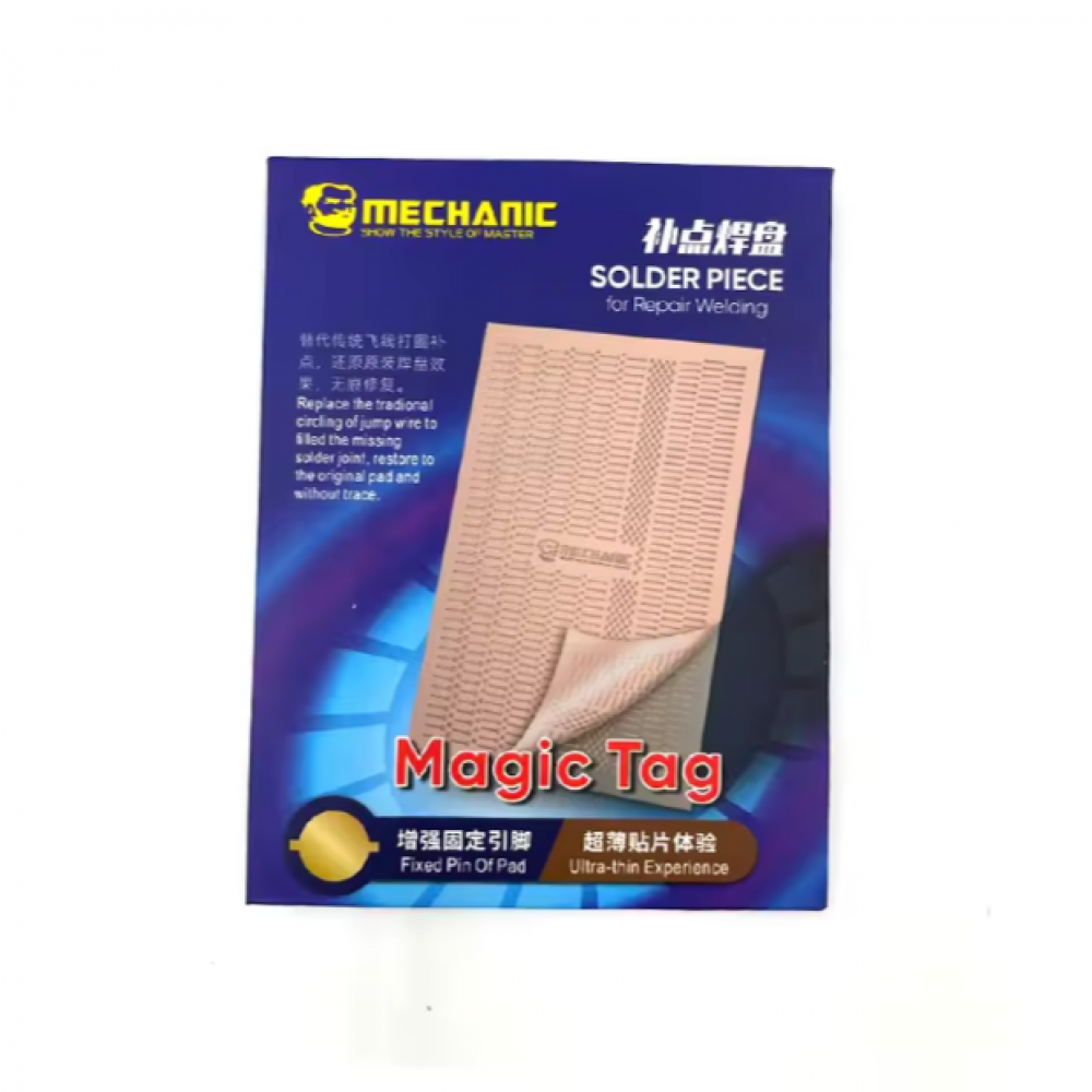 MECHANİC sihirli etiketi nokta tamir lehim pabucu