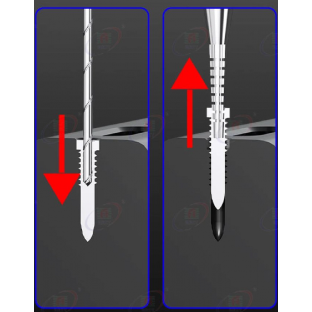 Tribe Tool Vida Sökücü iPhone Hasarlı Vida Sökme Tamir Aleti (2 Adet)