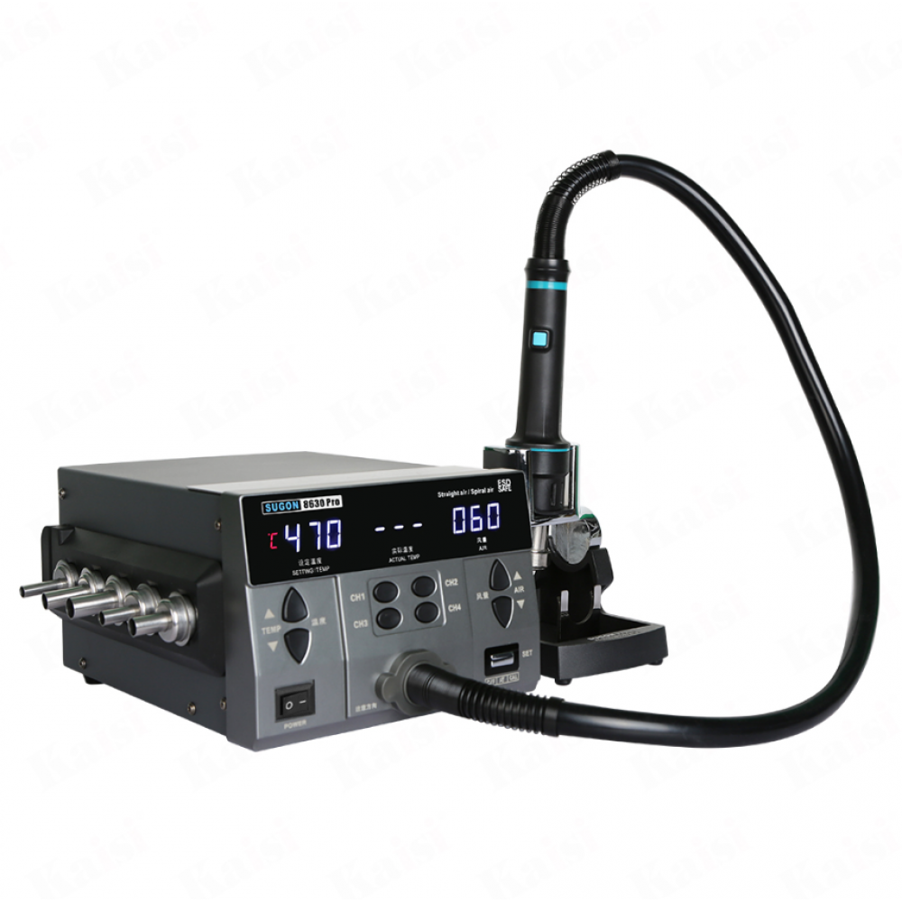 Sugon 8630 Pro 1300W Sıcak Hava Rework İstasyonu
