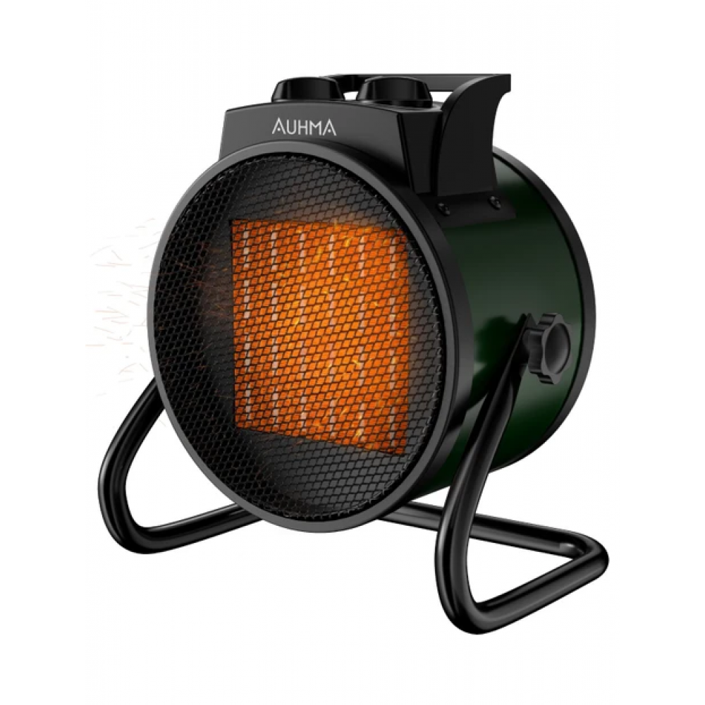 Auhma AT1H Elektrikli Isıtıcı Fan | 3000W Hızlı Isınma, 3 Kademeli Ayar, Sessiz Ptc Isıtma Teknolojisi
