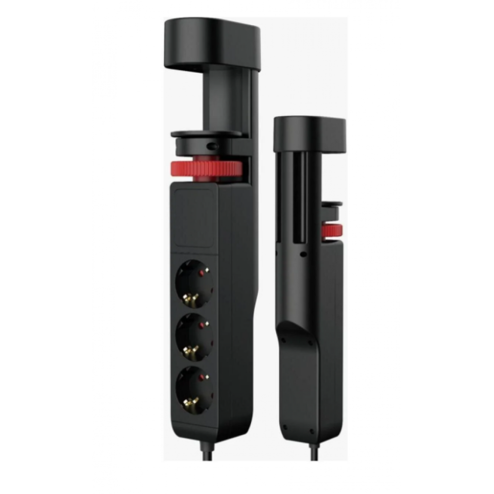 Fulltech FTR-19 Priz 3xPriz 2xUSB-A 1xUSB-C 16A PD 20W Akım Korumalı Priz